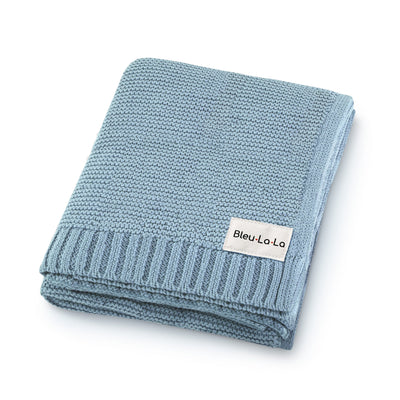 Heritage Knit - 100% Organic Cotton Luxury Knit Baby Swaddle Blanket