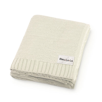 Heritage Knit - 100% Organic Cotton Luxury Knit Baby Swaddle Blanket
