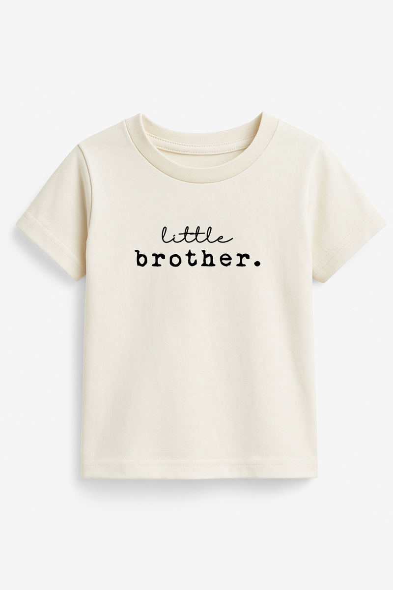 Little Brother Organic Cotton Short Sleeve Toddler T-Shirt